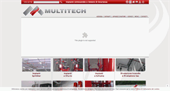 Desktop Screenshot of multi-tech.it